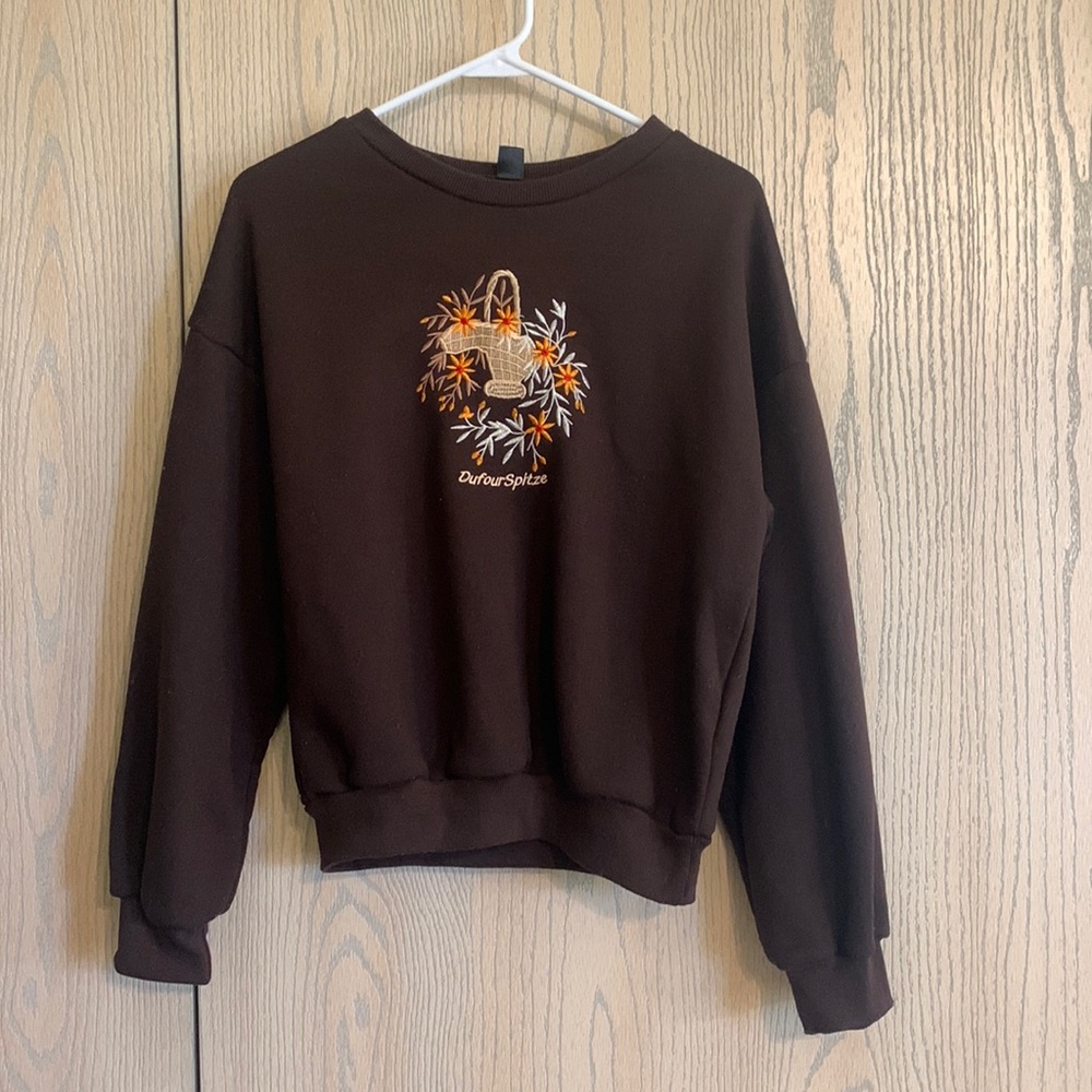 Brown Thanksgiving Theme Sweater